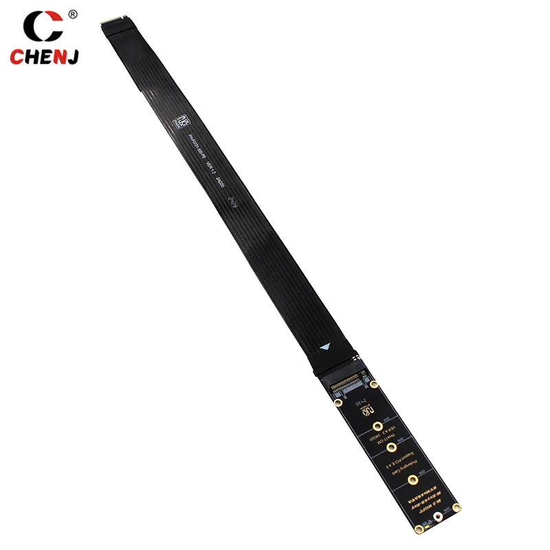 Двойной протокол PCIE4.0 M.2 M Key NVME Удлинительный кабель Riser Card SSD-адаптер для 2230 2242 2260