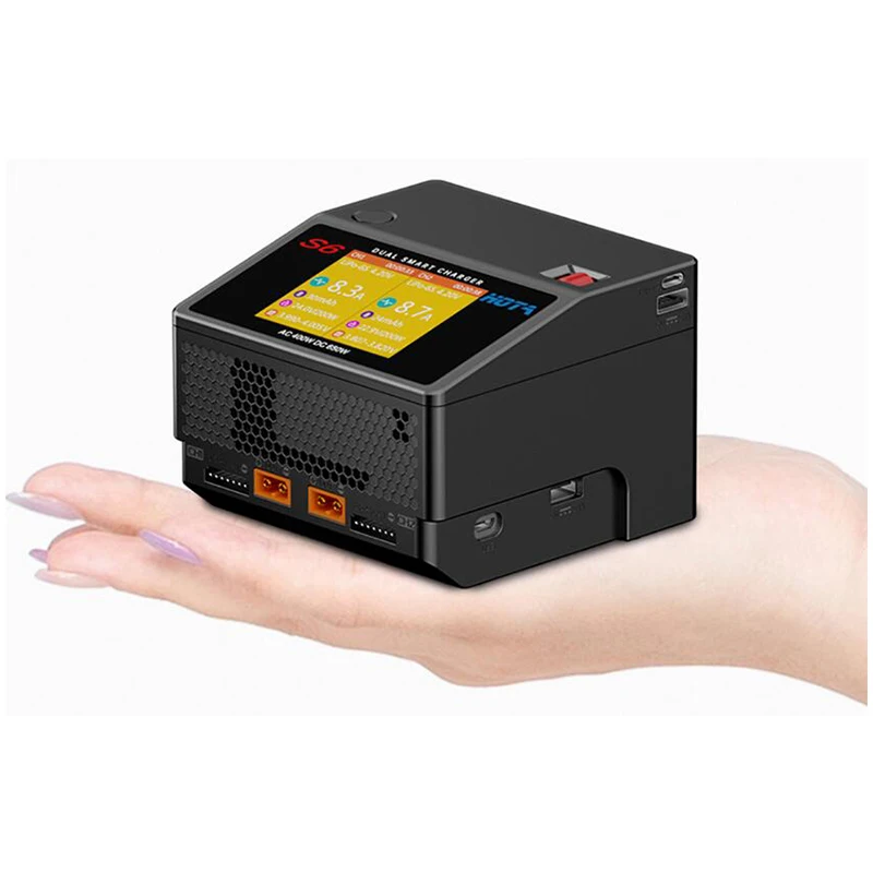 

HOTA S6 AC/DC Dual Channel Smart Charger Ultra Small Size