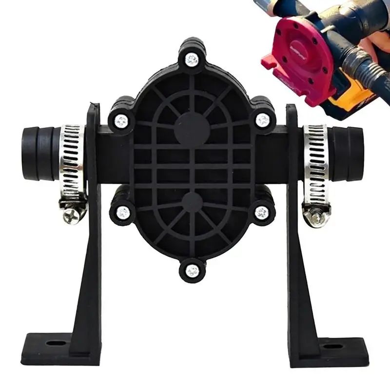 

Drill Water Pump Portable Electric Drill Pump Diesel Oil Fluid Water Pump Home Garden Outdoor Self Priming Liquid Transfer Pumps