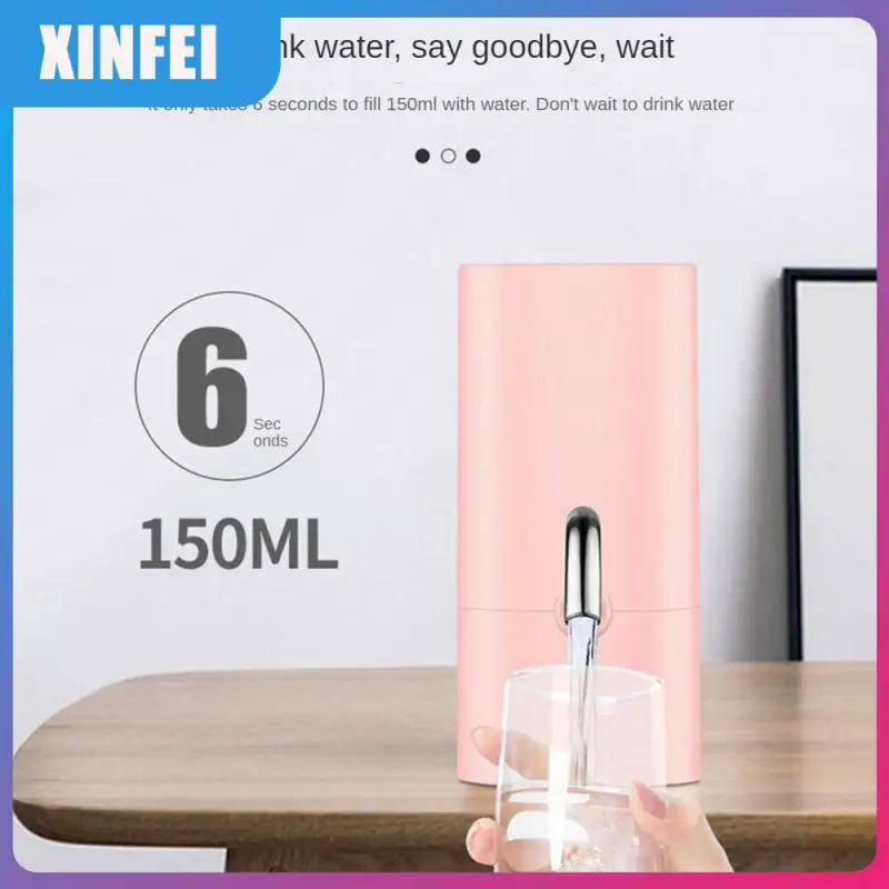 

Portable Wireless Auto Switch Drink Pump Dispenser One Click Gallon Bottle Drinking Dispenser Touch Switch Usb Charging Mini