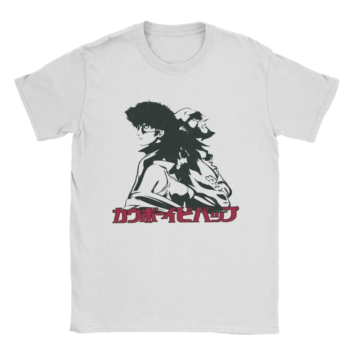 

Cowboy Bebop T-Shirts for Men Anime Novelty Pure Cotton Tee Shirt O Neck Short Sleeve T Shirts 6XL Tops
