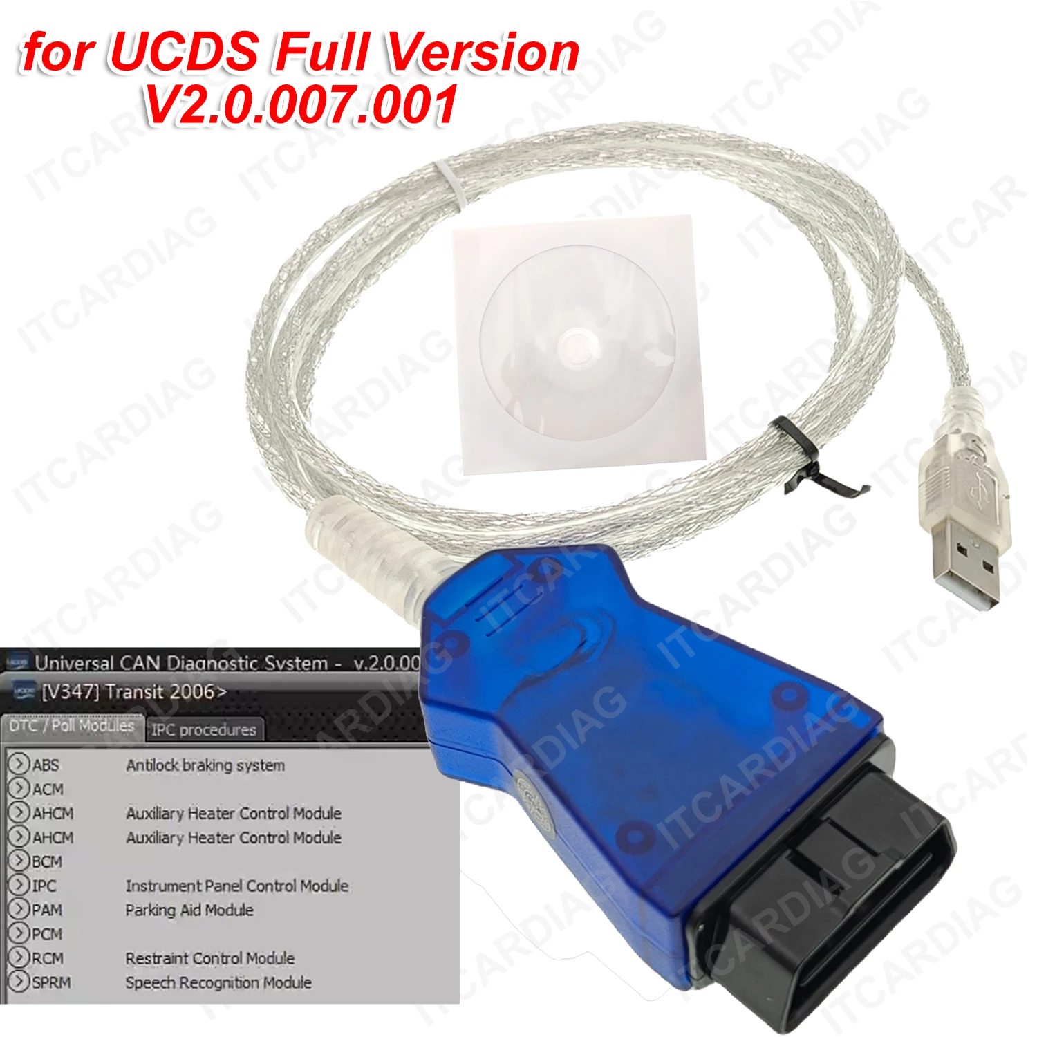 

Для UCDS Pro полная версия V2.0.007.001 диагностика PCM BCMII GEM от CAN BUS Ucds полностью расширенная для диагностической линии Ford