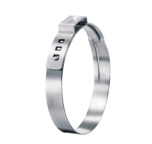 19,4-22,6 мм Зажимы Pinch Clamps Stepless Single Ear Tight-Seal Vibration-Resistant для прочных шлангов и труб 304 нержавеющей стали упаковка 25 шт.