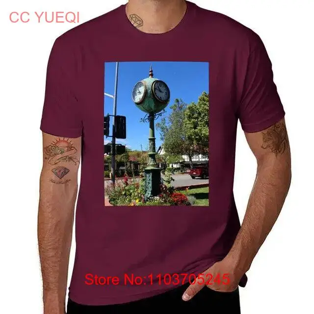 Футболка с часами Калифорнийского города Solvang Санты Янес долина датская столица