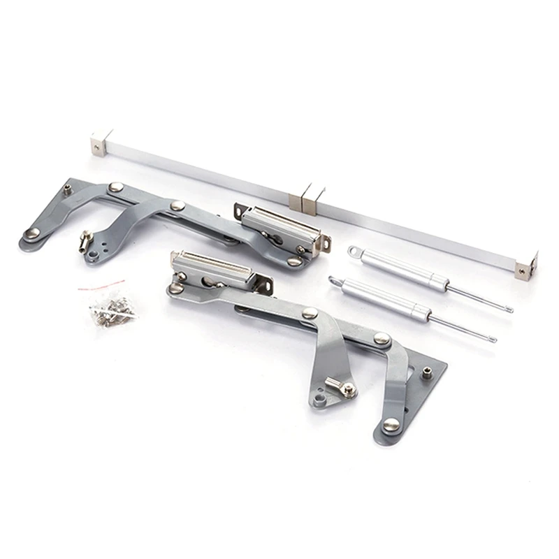 2 пневматических шарнира на вертикальном подъеме поступательный пневматический