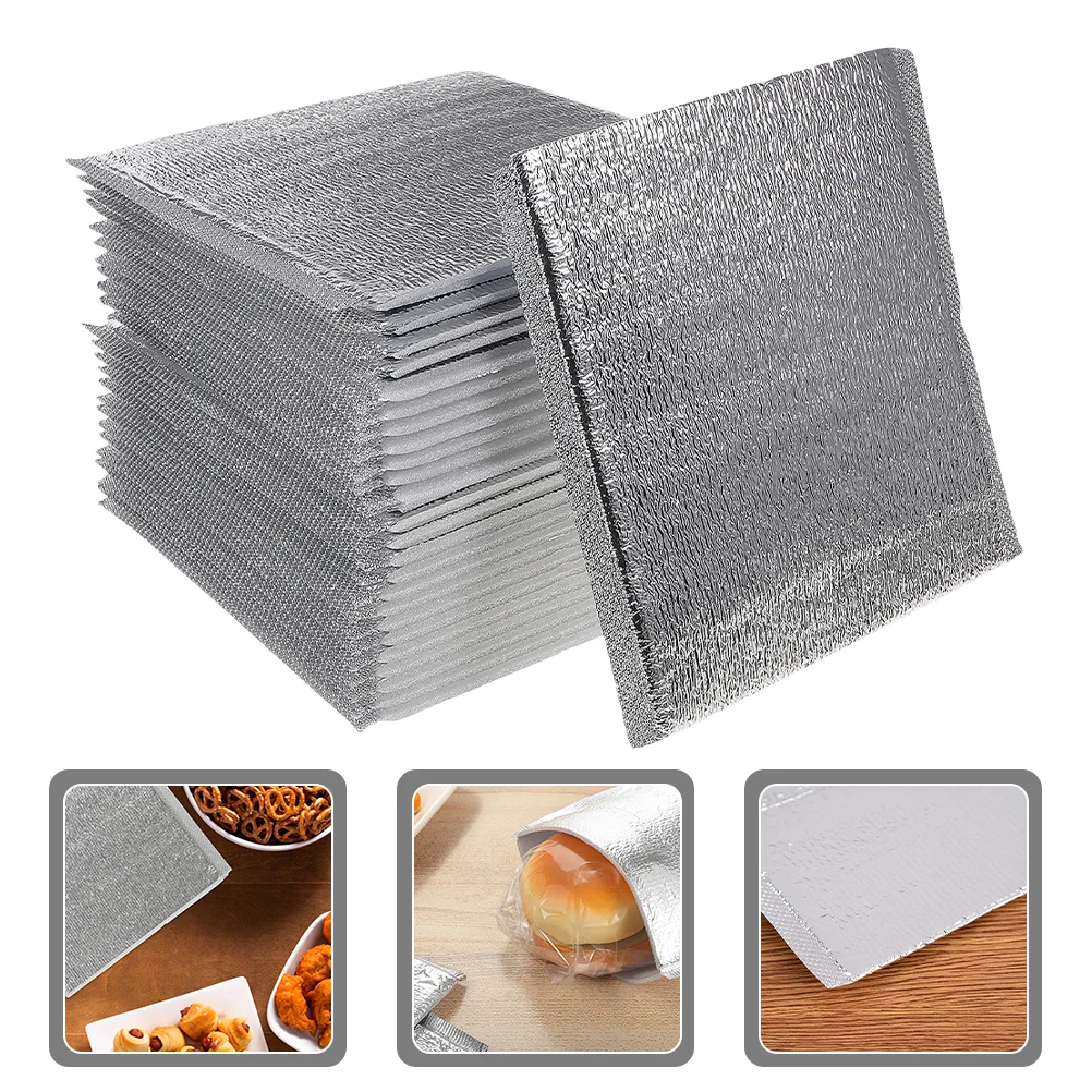 

50Pcs Portable Insulation Bags Multi-function Bags Household Insulated Pouches
