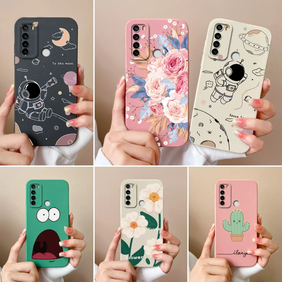 Чехол для Redmi Note 8 Pro Забавный дизайн мягкий жидкий силикон модернизированная