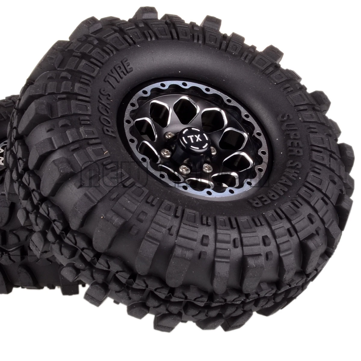 

NEW ENRON 4PCS 1.9" Metal Wheel/Rim &Tyre Tires 110MM Rock Crawler For RC CAR 1/10 TF2 90047 90046 TRX4 Tamiya CC01 MST jimny