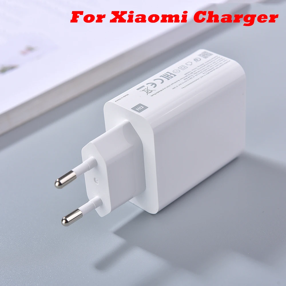 MDY-11-EZ For Xiaomi 33W Charger EU Turbo Charge 6A Type C Cable Mi 12 11 10 10T Lite POCO X3 NFC F2 Redmi K30 K40 Note 9 S | Мобильные