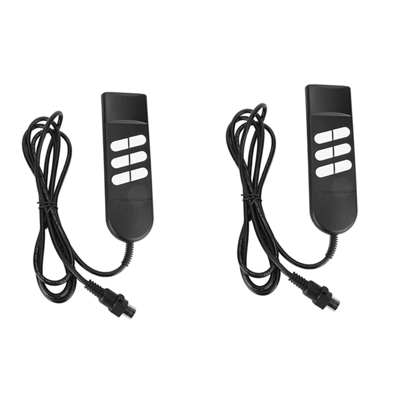 

2X контроллер для электрического кресла с откидывающейся спинкой, 6 кнопок, 5-контактный ручной переключатель