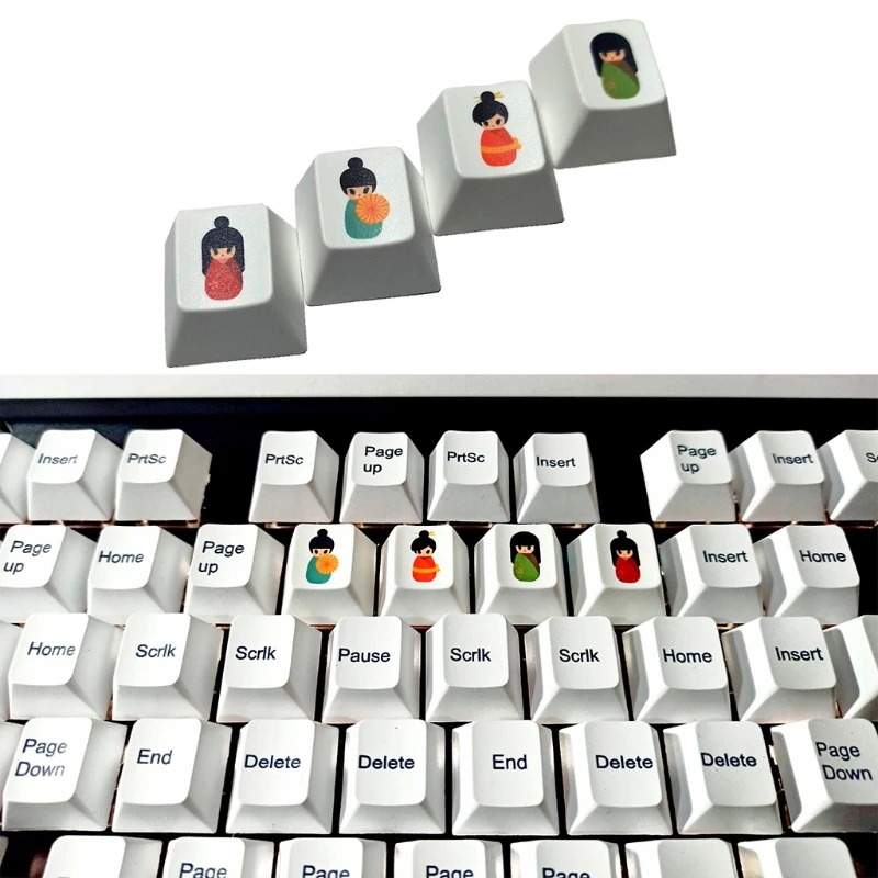 

Колпачки для механической клавиатуры Cherry MX, высотой R4