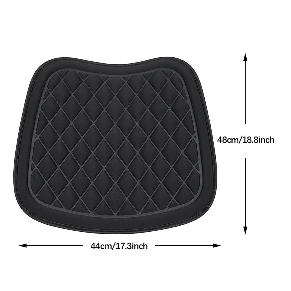 

Car Seat Cushion Driver Seat Cushion With Comfort Memory Foam & Non-Slip Rubber For Home School Office Seats Auto Accessories