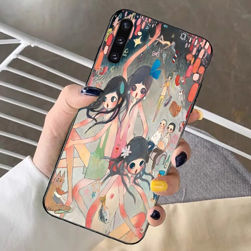 Aya Takano Phone Case For Redmi Note 4 X 5 A 6 7 8 T 9 9S 10 11 11S 11Epro Poco M3 Pro