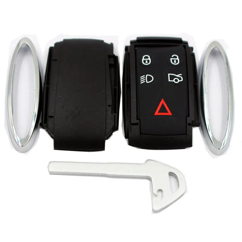 YOUBBA 5B БЕСКЛЮЧЕВОЙ GO Fob Smart Remote чехол для JAGUAR X S-Type XF XK XKR с небольшим ключом Uncut 2007 2008