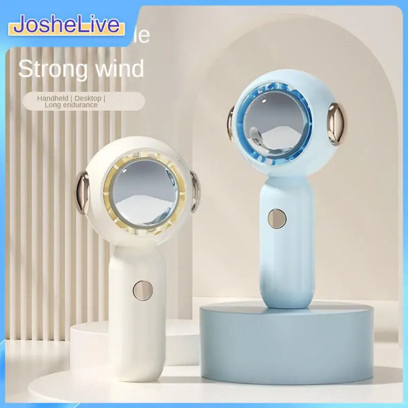

Handheld Fan Portable 360 Degre Global Air Air Cooler Handheld Cooling Fans Summer Gift Pocket Fans Usb Charging Adjustable
