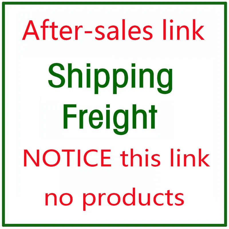 

Fill price difference / UP freight for Express shipping way /Or others / NOTICE this link no products