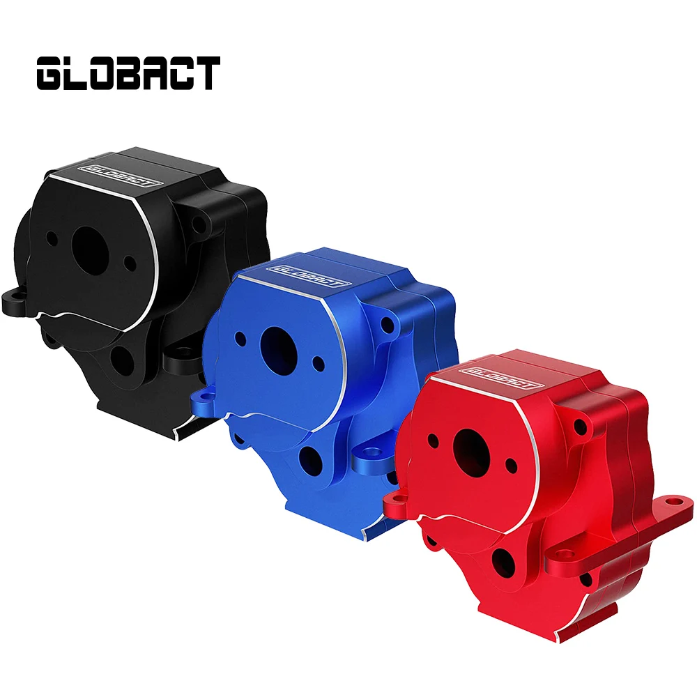

Globact Aluminum Transmission Gearbox with Steel Transmission Gear Set for 1/18 TRX4M Bronco Defender RC Cars Parts