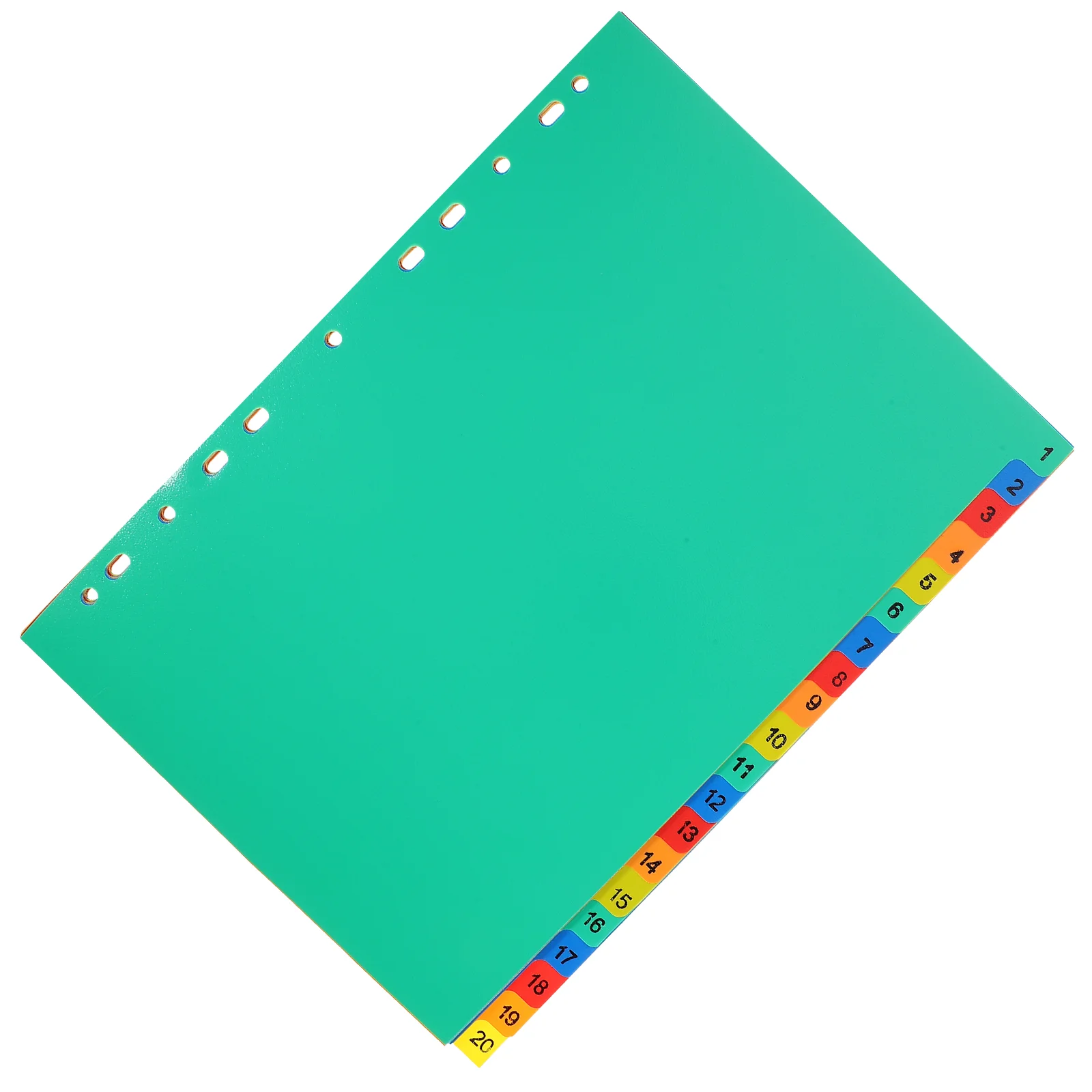 

Notepad Divider Tabs Notebook Dividers Office Page Markers Classification Punched Binder Folder Colored Labels