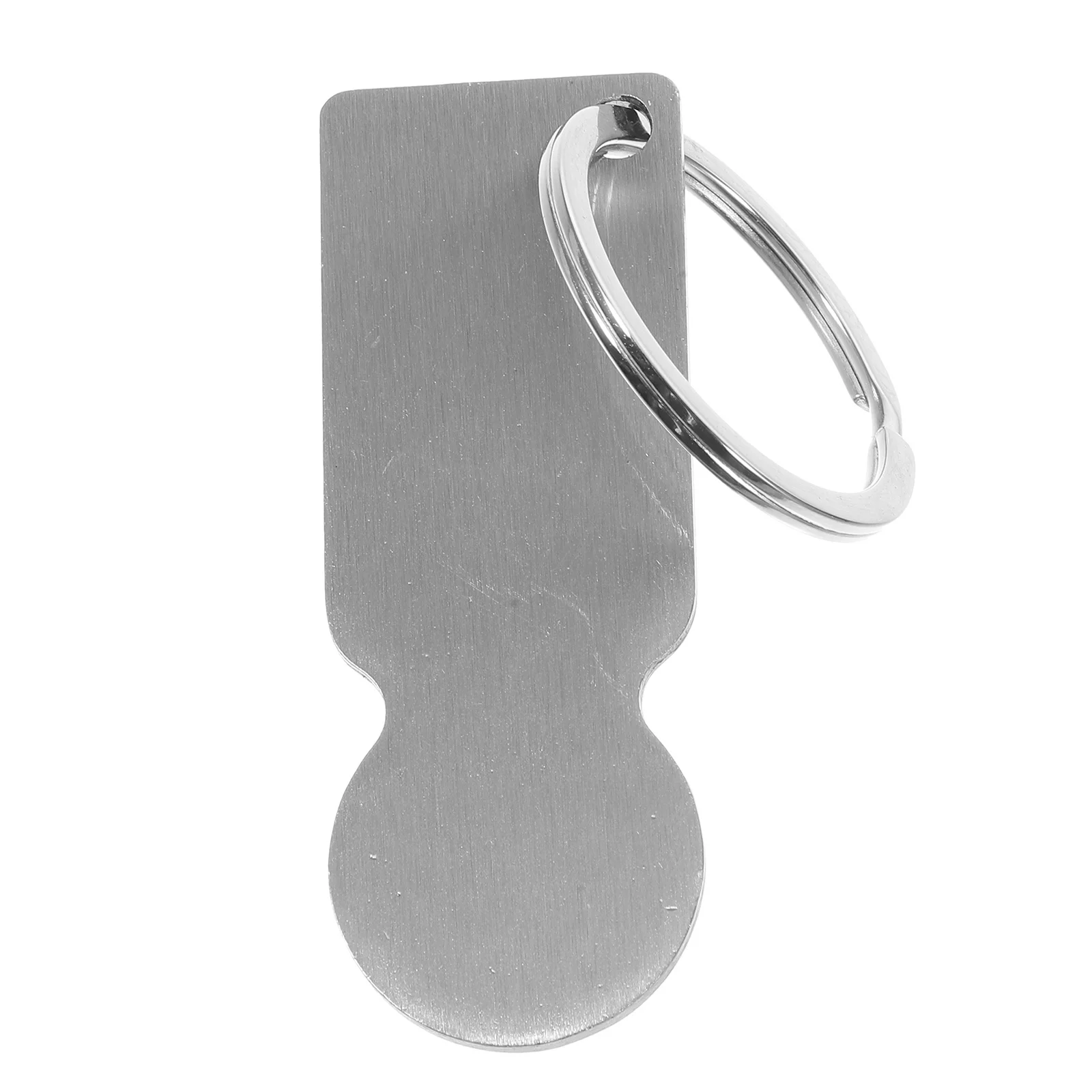 

Shopping Trolley Release Key Heat Press Token Fob Opener Cart Coin Remover Pendant Stainless Steel