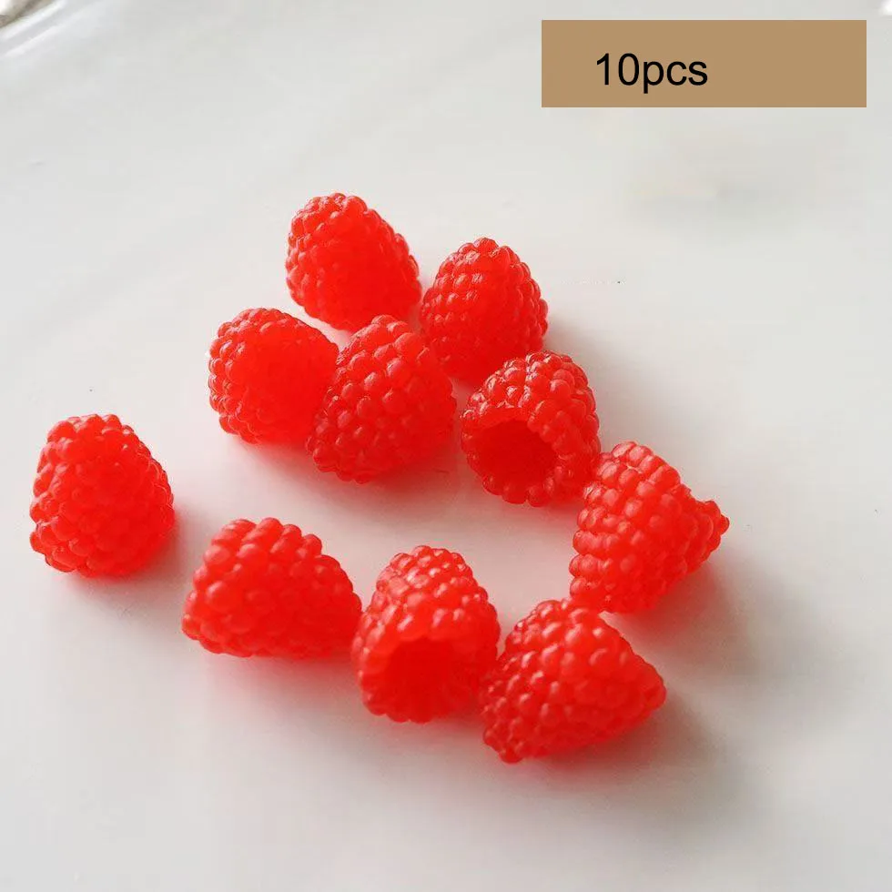 

Набор Из 10 Искусственных Клубничных Соцветий, Реалистичные Фрукты Из ПВХ Для Поделок, Демонстрации Еды, Фотосъемки