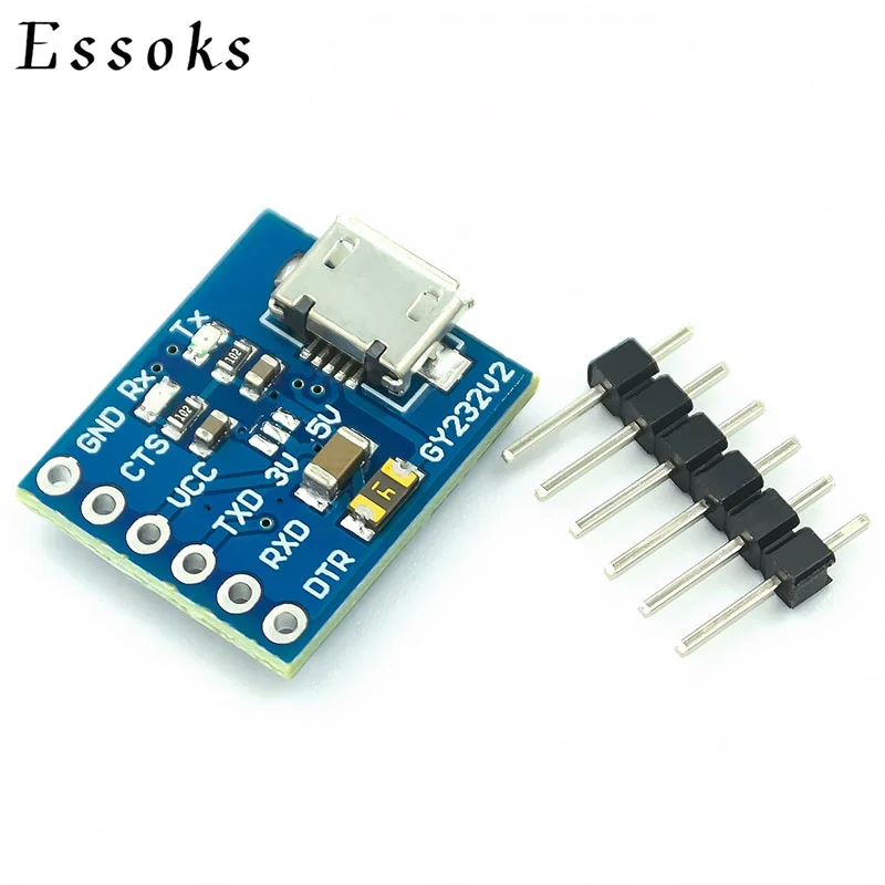 Модуль связи с USB на TTL FT232RL, флэш-плата GY232V2 MICRO FT232RL USB