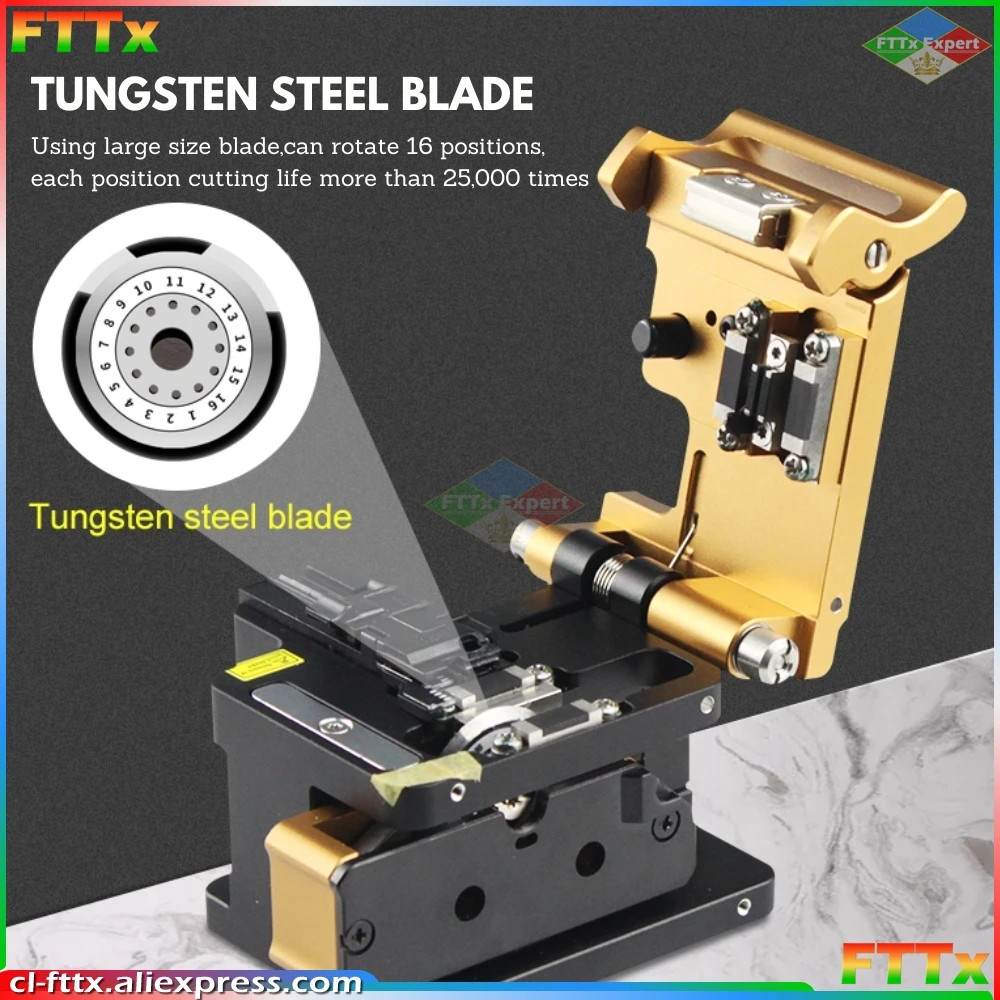 High Precision FTTH V7 for hot fusion Optical Fiber Cleaver cutter tool kit V7 fiber optic cutting tool