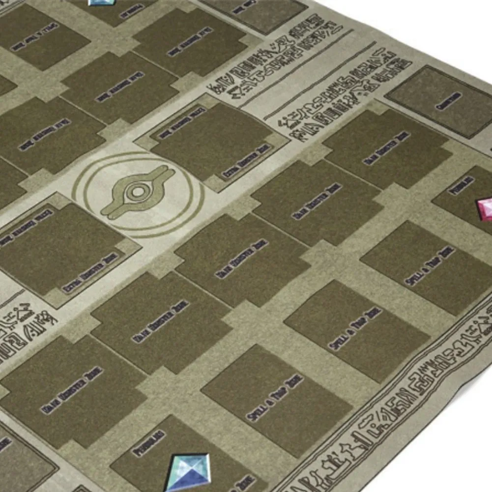 Резиновый игровой коврик 60x60 см Галактический стиль для соревнований Yu-gi-oh