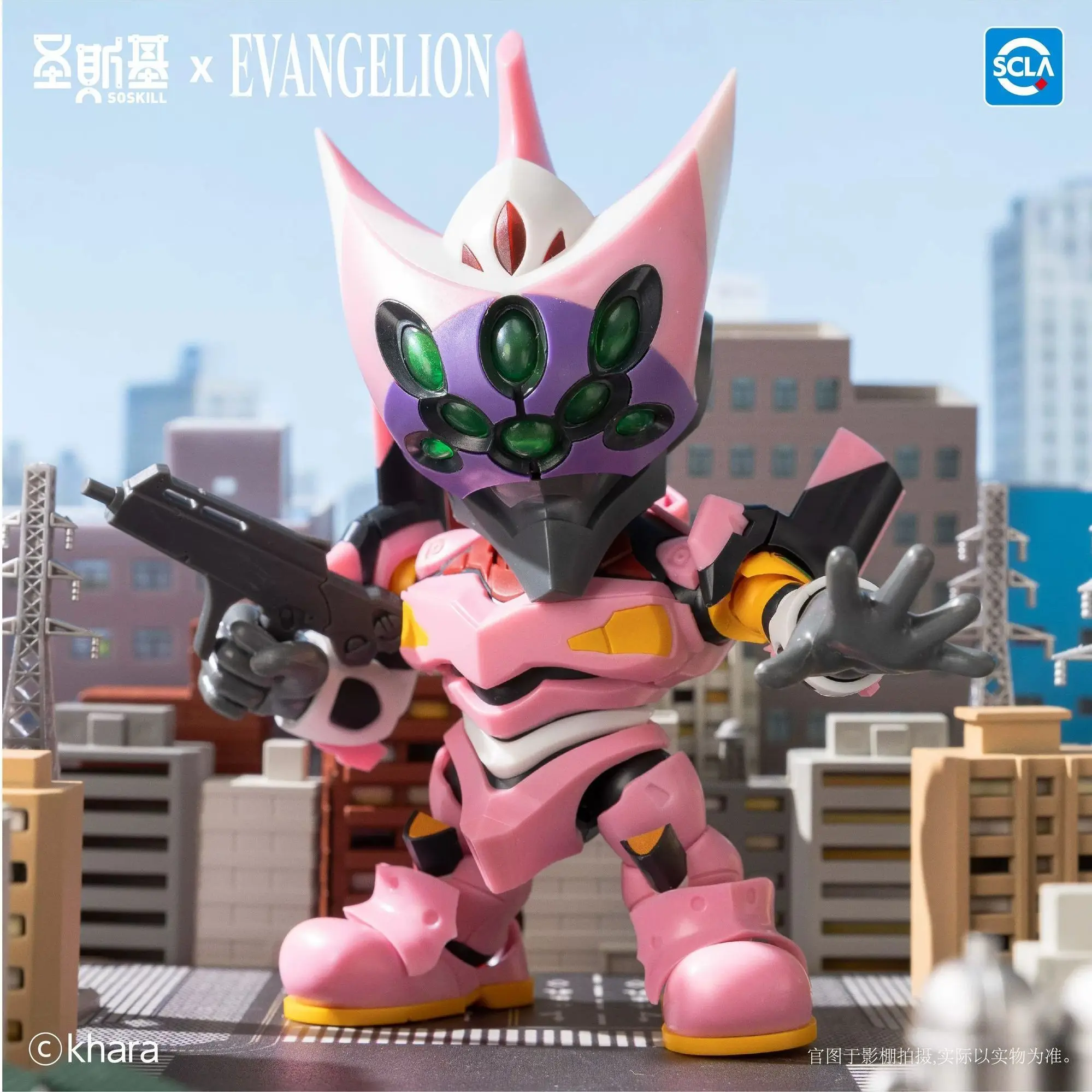 Фото Фигурка EVA Soskill: Слепая коробка EVA, Neon Genesis Evangelion, сборная модель ручной работы, Q-версия, коллекционный сувенир, подарок №5
