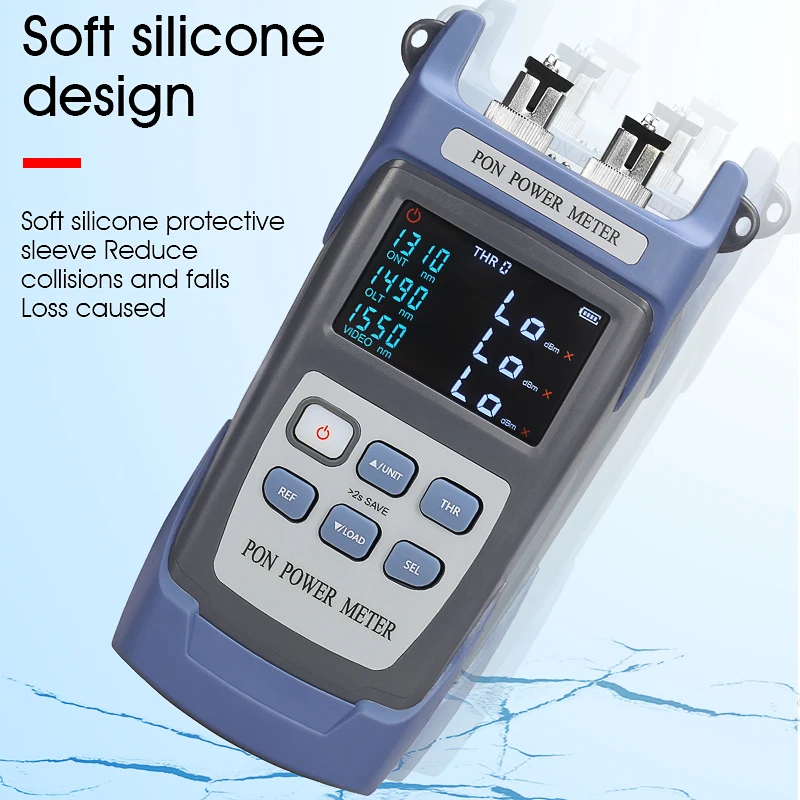 COMPTYCO AUA-320U/A PON Fiber Optical Power Meter PON Optical Communication Test Instruments FTTX/ONT/OLT 1310/1490/1550nm