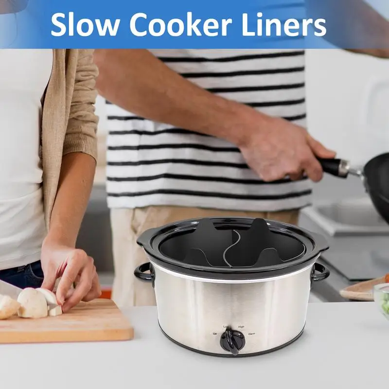 Разделитель для медленной плиты многоразовый вкладыш кастрюль вставка