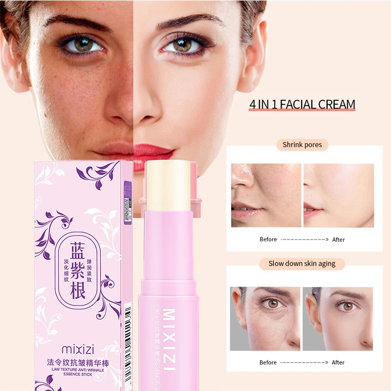 Collagen Anti-wrinkles Facial Cream Derol Stick Korean Immediate Wrinkle Bounce Multi Balm Fade Eye Neck Fine lines Moisturizing