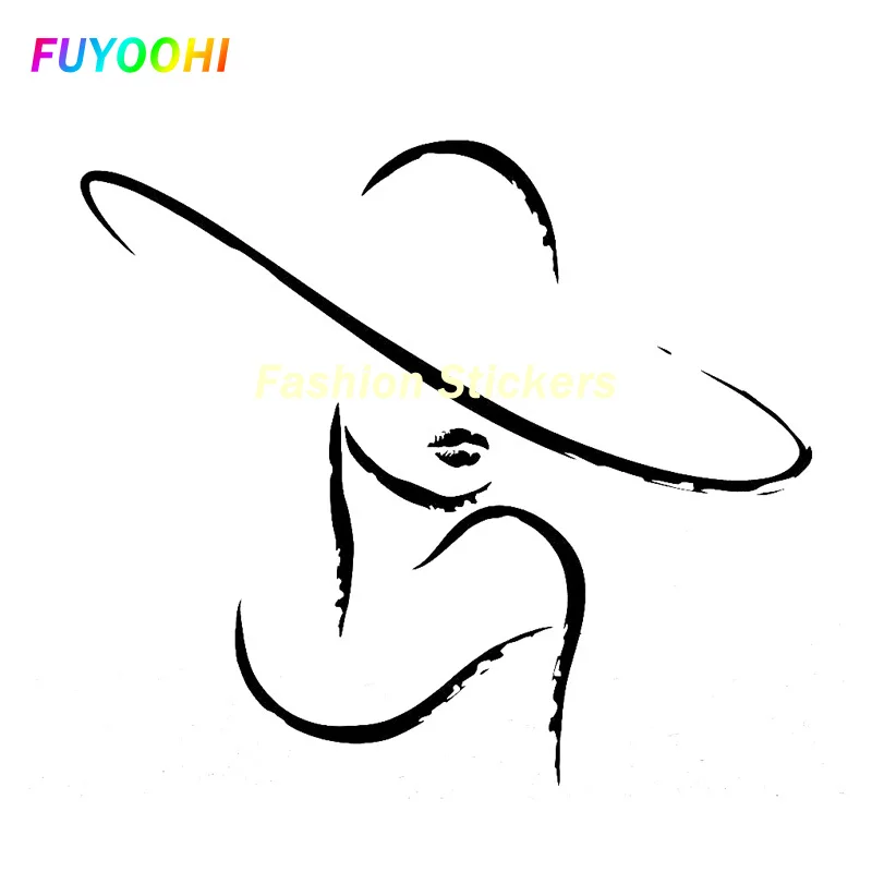 

FUYOOHI Exterior/Protection Fashion Stickers Personality Sexy Girl Fashion Decor Car-Styling Vinyl Personality Stickers Decals