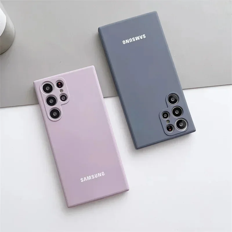 Для Samsung Galaxy S25 Ultra S23 S24 S22 S21 Plus FE A56 A36 A26 A16 A06 A15 A25 A35 A55 5G оригинальный жидкий силиконовый чехол для телефона (art.: 3920cfcf07461) - 3920cfcf07461