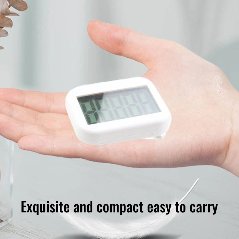 

LCD Display Walking Step Pedometer Calorie Counter Belt Clip Exercise Equipment