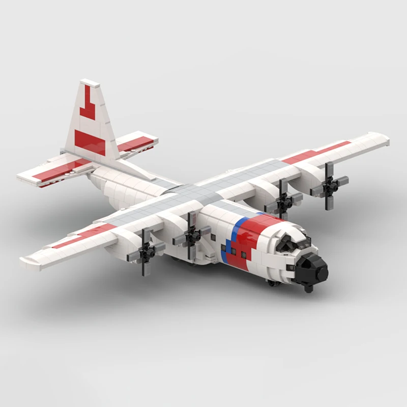 Изысканный новый конструктор HC-130 Hercules USCG, технические модули в миниатюрном масштабе, модель из кирпичиков, подарок, рождественская игрушка, набор для самостоятельной сборки! (art.: 3920d9ac8a5dd) - 3920d9ac8a5dd