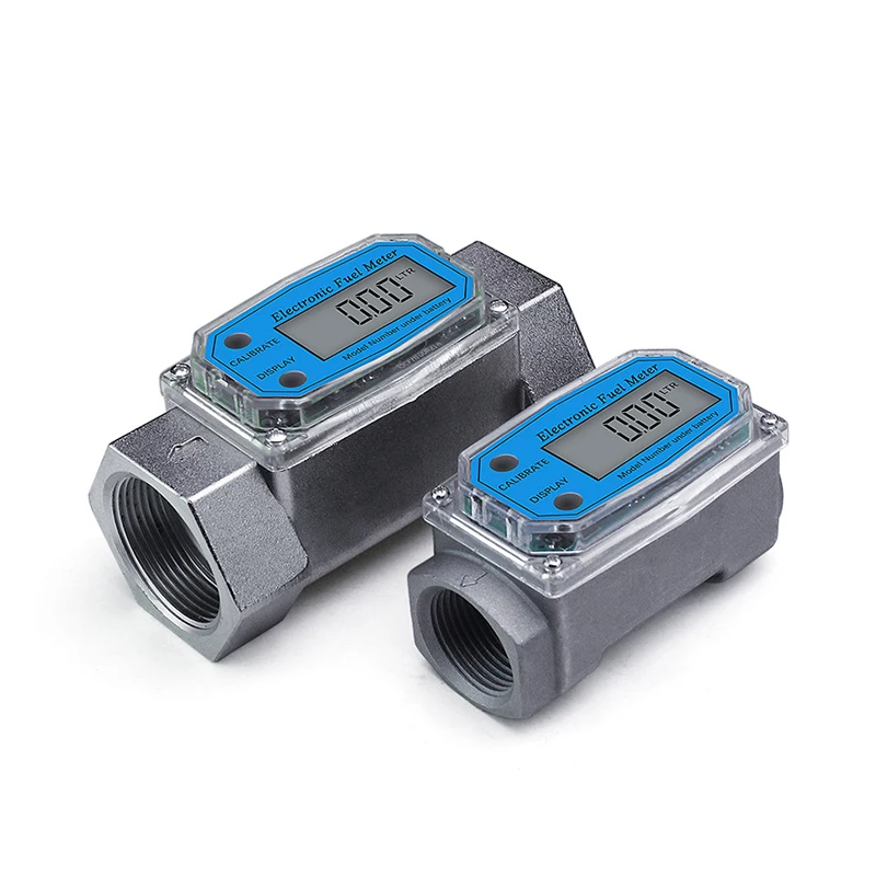 

New arrival for milk soybean , coconut oil Electronic digital turbine diesel fuel flow meter