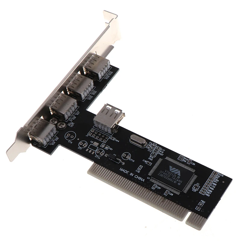 

USB 2,0 4 порта 480 Мбит/с высокоскоростной через концентратор PCI контроллер адаптер карты PCI для Vista Windows ME XP 2000 98 SE