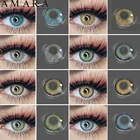 Контактные линзы AMARA натурального цвета для глаз серии Барби, мягкие контактные линзы, цветные линзы для глаз, косметика для косплея глаз