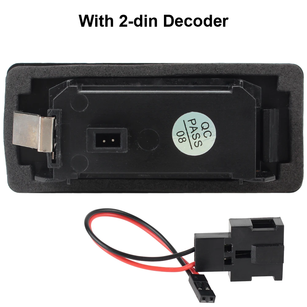 2 Упаковки Светодиодных Фонарей Номерного Знака Для Audi A4 B8 A5 S5 Q5 TT VW Passat 5D R36 12 В 3 Вт