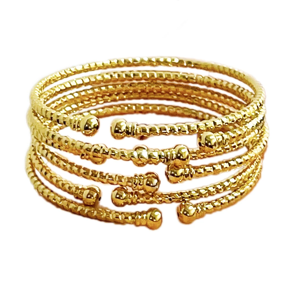 

Wholesale Women's Bride Jewelry Dubai India Bracelet African Ball Jewelry Gold Bracelet, Ethiopian Wedding Bracelet Party Gift