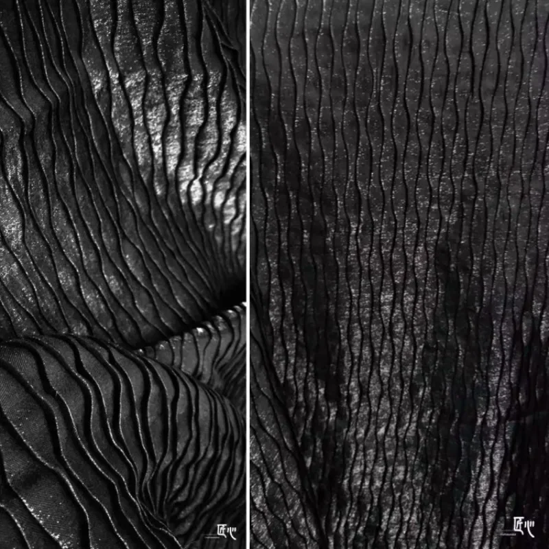 Плиссированная ткань