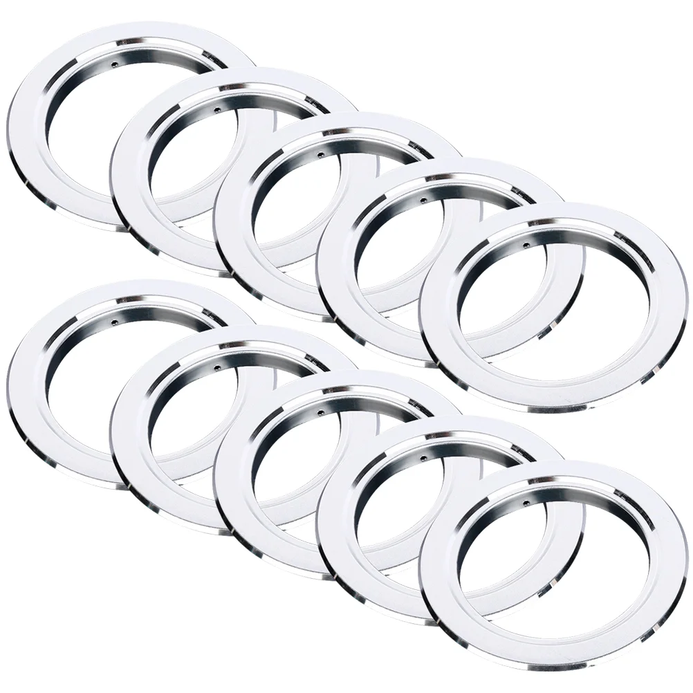 

10 Pcs Protective Ring Metal Bird House Guards Birdcage Stainless Steel Birds Nest Accessory Hole Parrot Anti-bite