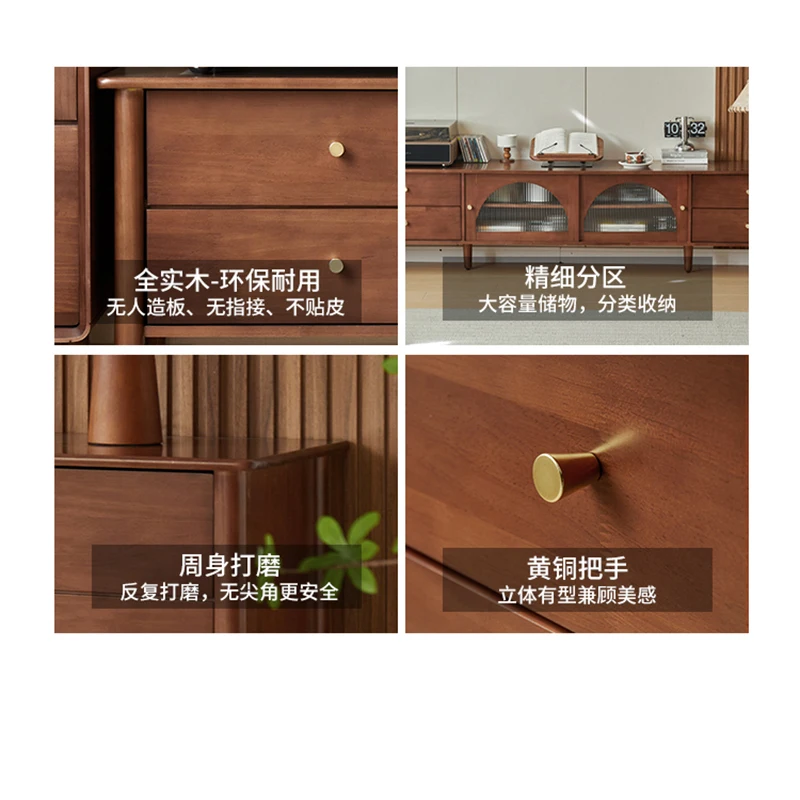 Современный шкаф подставки для телевизора деревянный развлекательный центр