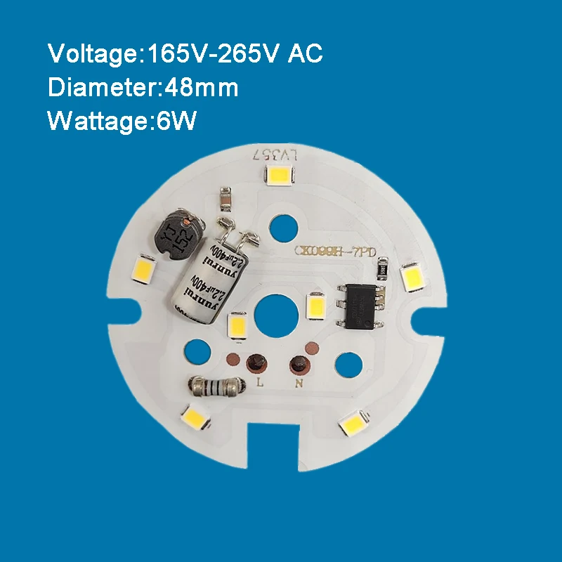 

Светодиодная круглая лампа XunShiNi 4000K трехцветная