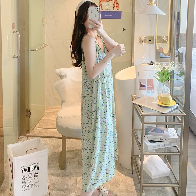Sleepwear Night Dress Women Attractive Women's Nightwear Nightgowns Big Size Women's Clothing One Piece Women Clothing Fashion