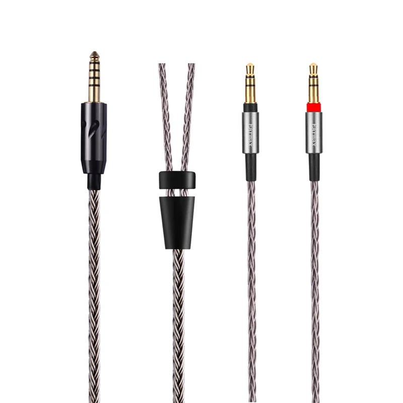 6N Headphones cable OCC Audio Cable 2.5mm/4.4mm balance For Philips Fidelio X3 /FiiO mp3 99%9997 Single crystal copper cable enlarge