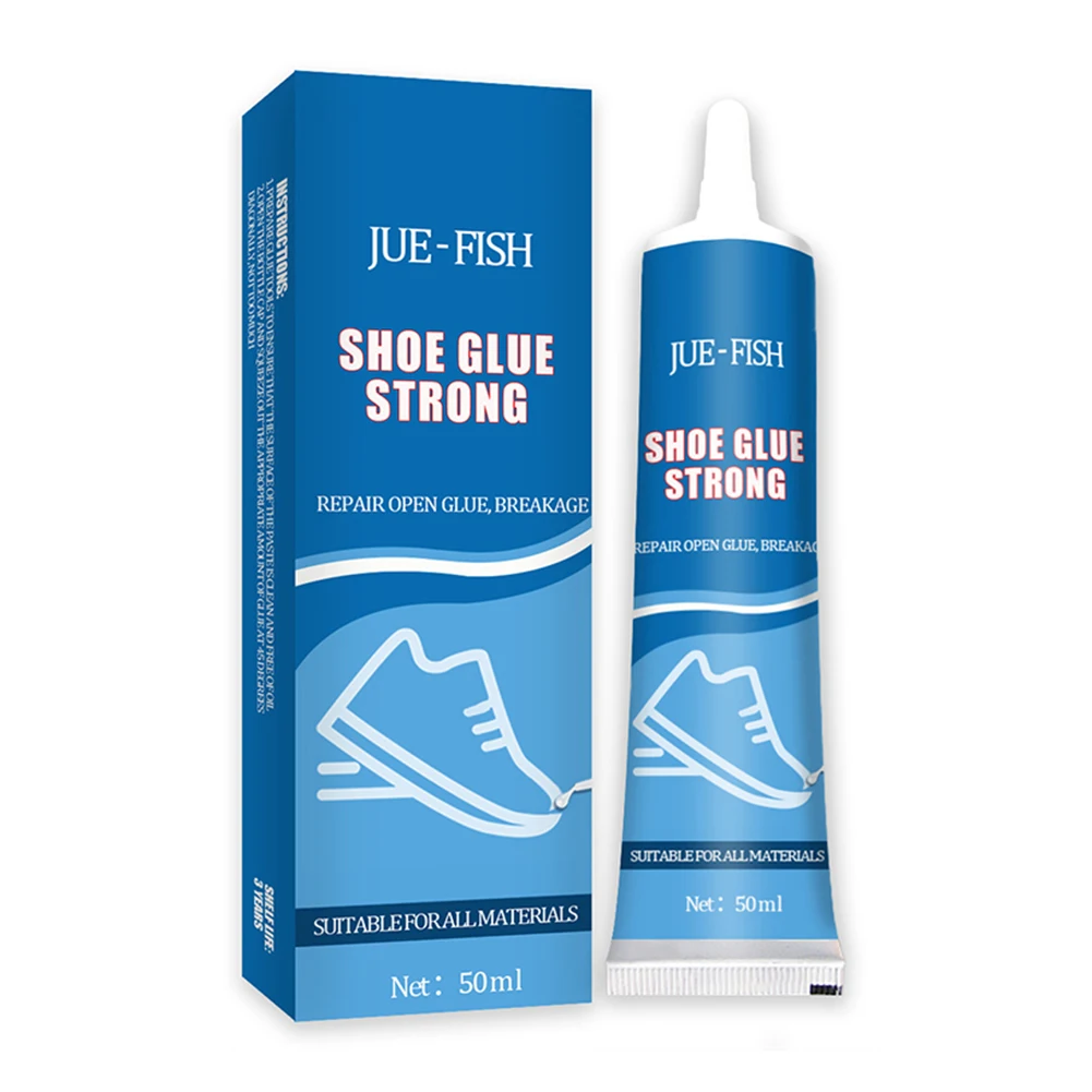 50ml Strong Shoe Glue Adhesive Worn Shoes Repairing Glue Sneakers Boot Sole Bond Adhesive Fix Waterproof Mending Liquid Tool