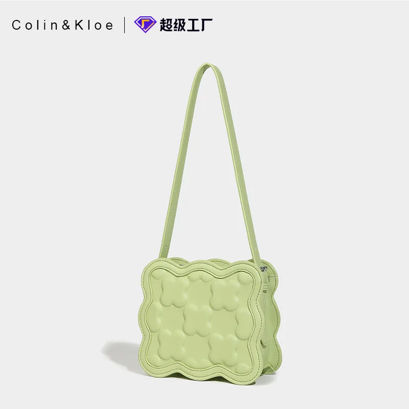 

Women Bags 2022 New Trendy Bags Niche Design Texture Armpit Bag One Shoulder Messenger Biscuit Bag Purses Handbags