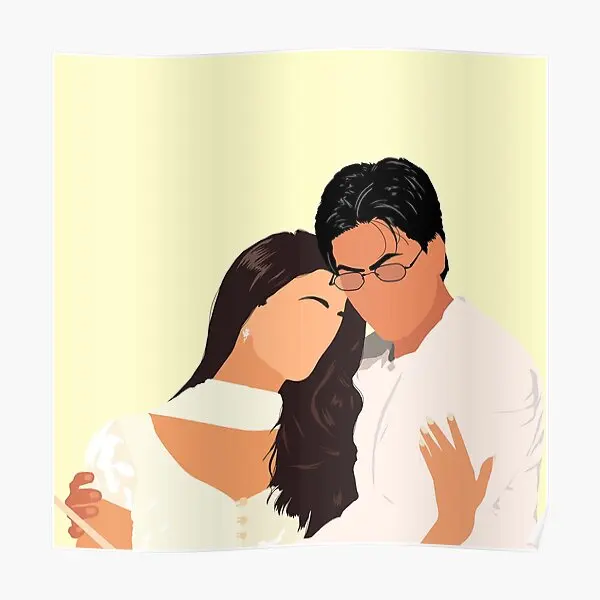 Srk и Aishwarya Rai Mohabbatein плакат украшение винтажная картина фреска современная стена