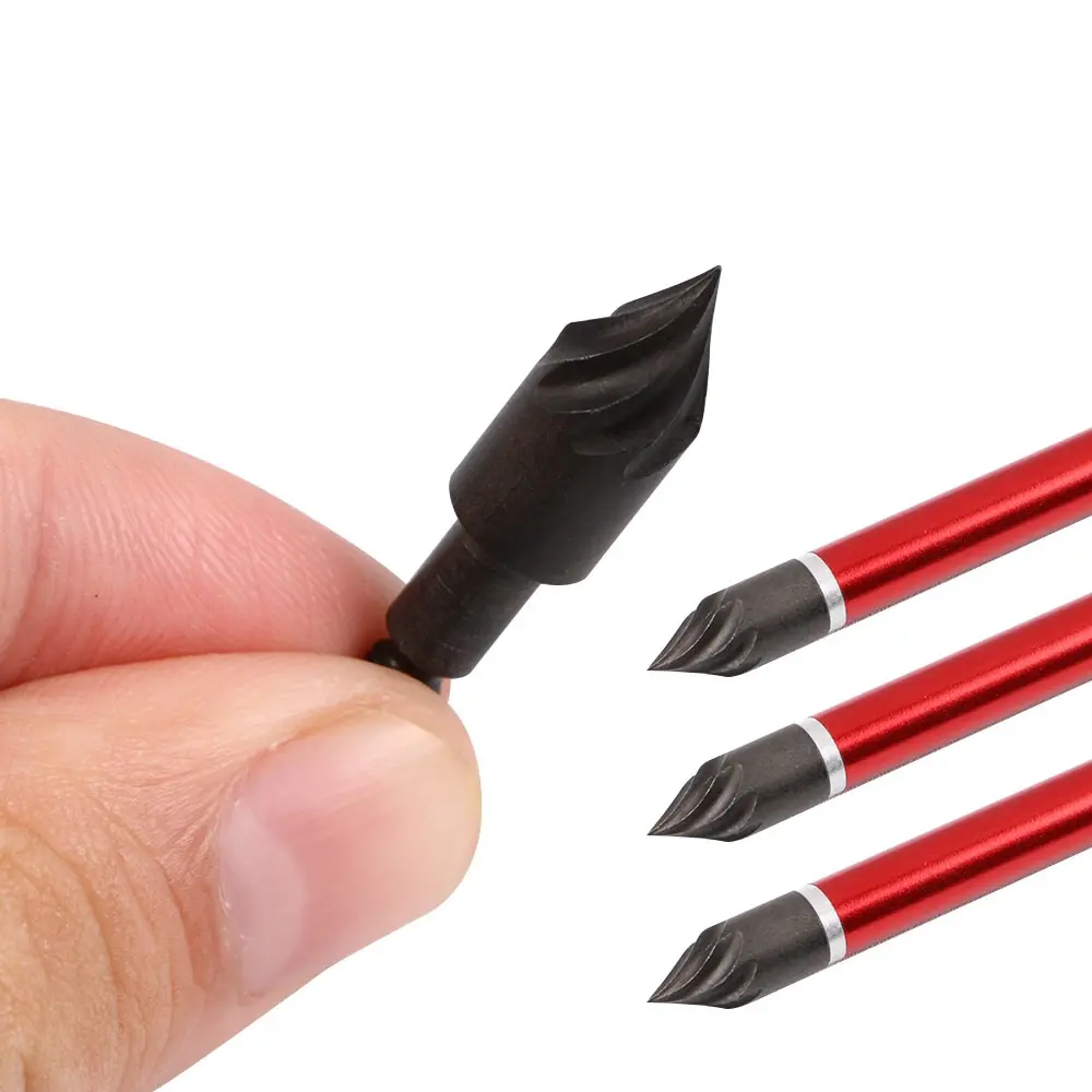 

12/24/50pcs Sharp Carbon Steel Rotary ArrowHeads Broadheads Tips Arrow Points Archery Arrow head for Compound Bow Crossbow